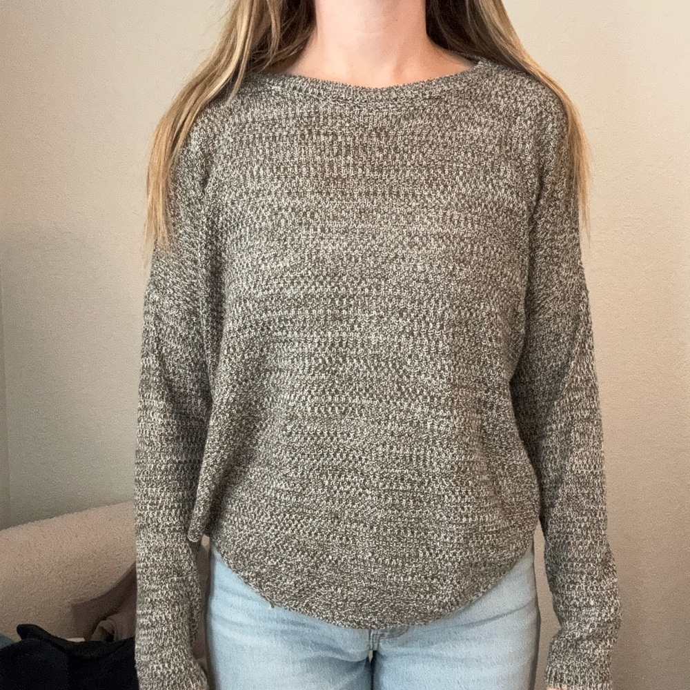☕️LOWEST PRICE☕️Cozy Gray Women's Sweater